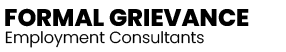 Formal Grievance Logo